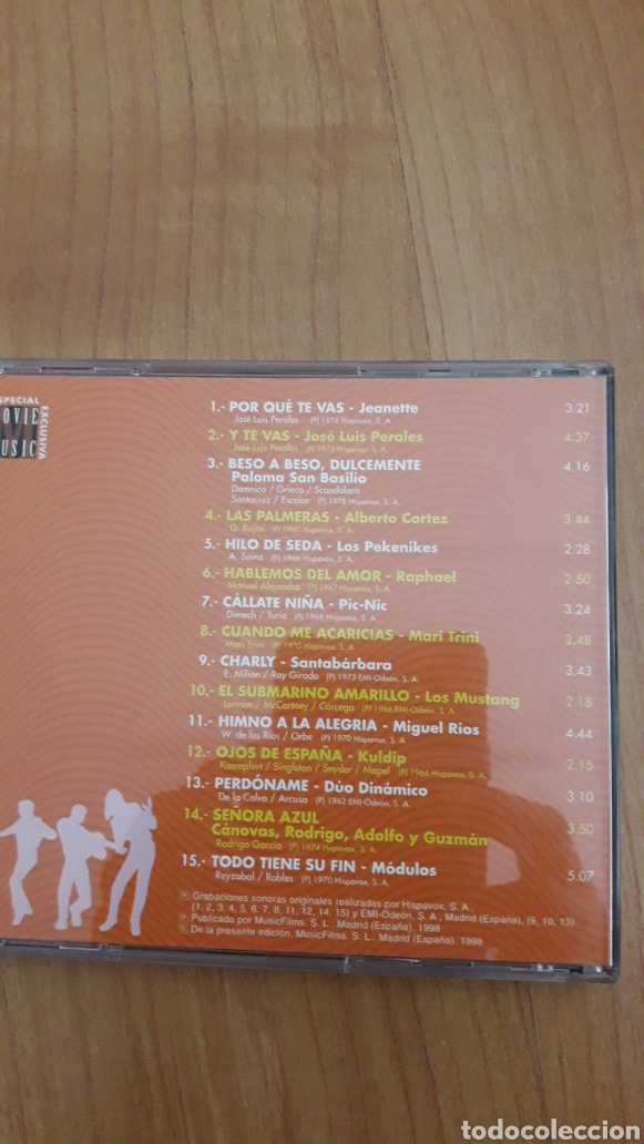 CDs de m&uacute;sica: NUESTRAS CANCIONES DE LOS 60S Y 70S. CD 1 - Foto 2