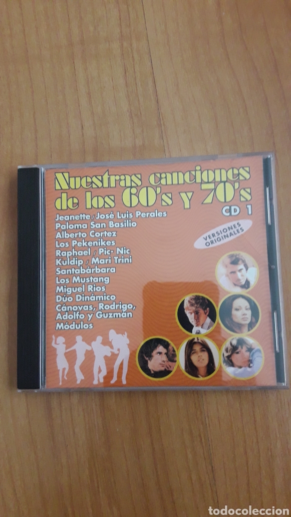 CDs de m&uacute;sica: NUESTRAS CANCIONES DE LOS 60S Y 70S. CD 1 - Foto 1