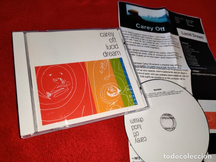 Musik-CDs: CAREY OTT Lucid dream CD 2006 Dualtone US + ESPA&Ntilde;A HOJA PROMO