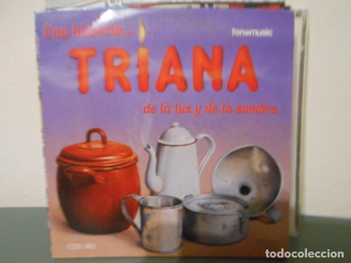 CDs de m&uacute;sica: CD SINGLE TRIANA  UNA HISTORIA - Foto 1