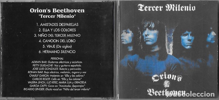CDs de M&uacute;sica: ORION&acute;S BEETHOVEN: TERCER MILENIO. MAGN&Iacute;FICO HARD ROCK DE ARGENTINA CON TOQUES DE PROGRESIVO