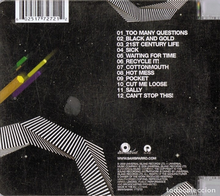 CDs de m&uacute;sica: SAM SPARRO  (CD) - Foto 2