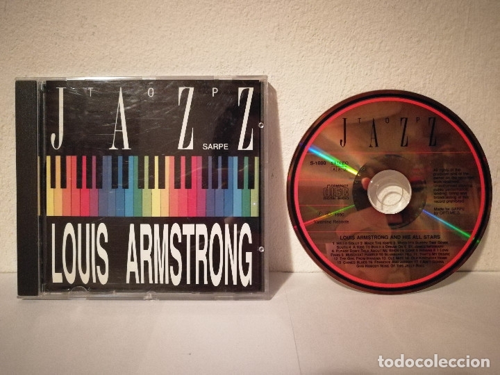 CDs de m&uacute;sica: CD ORIGINAL - LOUIS ARMSTRONG TOP - JAZZ - Foto 1