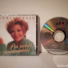 CDs de Música: CD ORIGINAL - NÚRIA FELIU - CATALUÑA - PER RAONS SENTIMENTALS. Lote 175076222