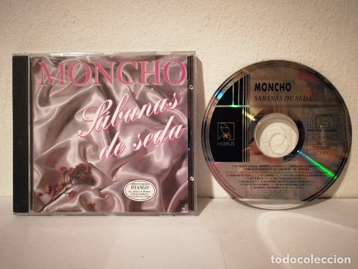 CDs de m&uacute;sica: CD ORIGINAL - MONCHO - ESPA&Ntilde;A - S&Aacute;BANAS DE SEDA - Foto 1
