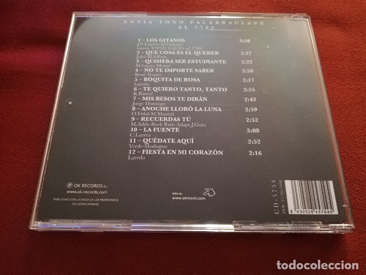 CDs de m&uacute;sica: RAM&Oacute;N CALDUCH. GRANDES &Eacute;XITOS (2 CD) - Foto 4