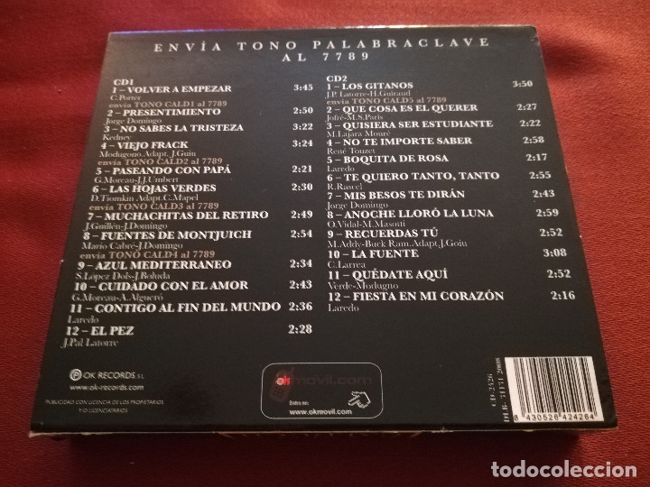 CDs de m&uacute;sica: RAM&Oacute;N CALDUCH. GRANDES &Eacute;XITOS (2 CD) - Foto 8