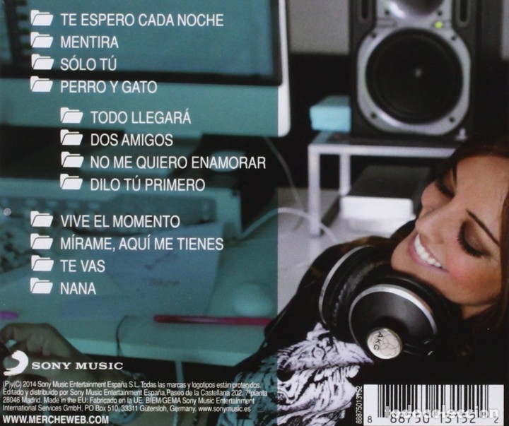 CDs de m&uacute;sica: Merche - #QuieroContarte - CD - Foto 2