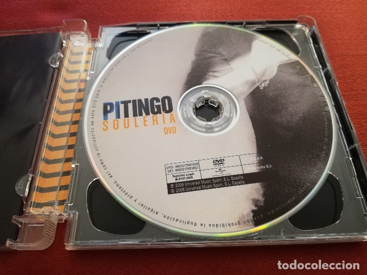 CDs de m&uacute;sica: PITINGO. SOULER&Iacute;A (CD + DVD) - Foto 2