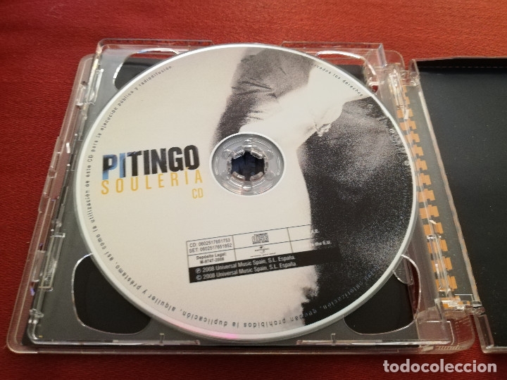 CDs de m&uacute;sica: PITINGO. SOULER&Iacute;A (CD + DVD) - Foto 3