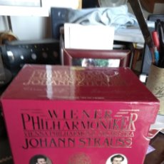 CDs de Música: CAJA DEL ANIVERSARIO DE JOHANN STRAUSS 1999 - WIENER PHILHARMONIKER - DEUSTCHE GRAMMOPHON. Lote 175259957