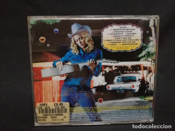 CDs de m&uacute;sica: CD - MADONNA - MUSIC - Foto 2