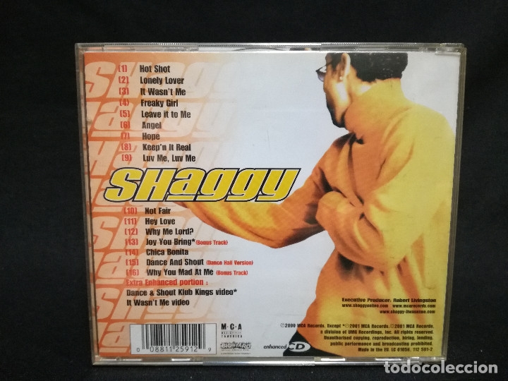 CDs de m&uacute;sica: CD - SHAGGY - HOT SHOT - Foto 2