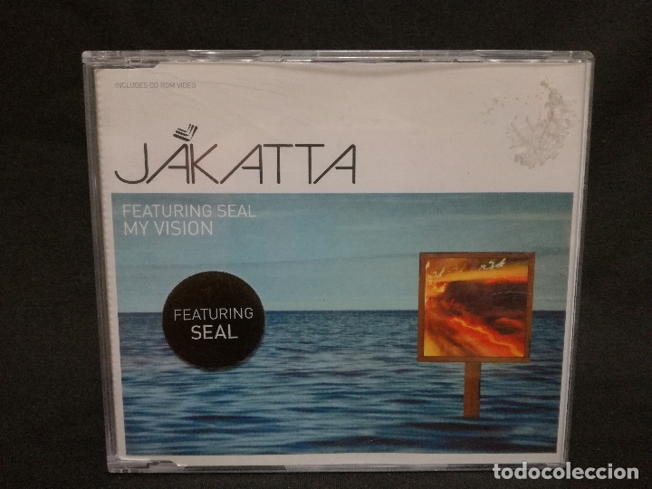 CDs de m&uacute;sica: CD MAXI - JAKATTA - FEAUTURING SEAL - MY VISION - Foto 1