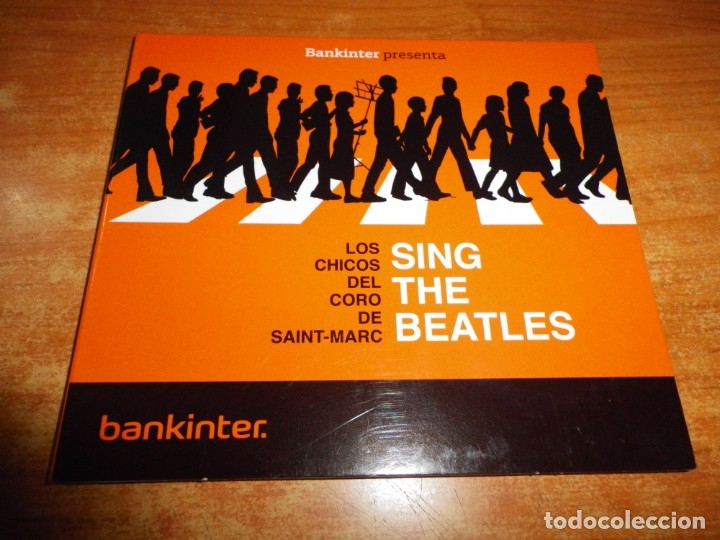 CDs de m&uacute;sica: LOS CHICOS DE CORO DE SAINT-MARC Sing THE BEATLES CD ALBUM DIGIPACK BANKINTER 13 TEMAS