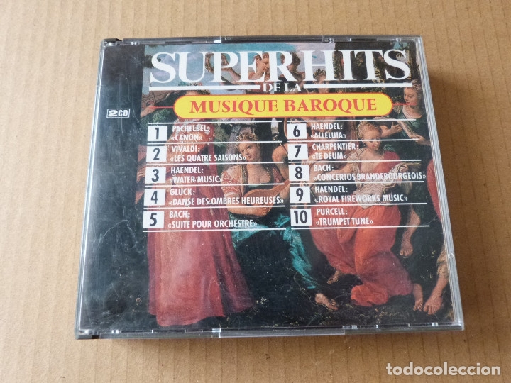 CDs de M&uacute;sica: 2 CD de musica clasica Super Hits Musique Baroque Musica Barroca - Capriole