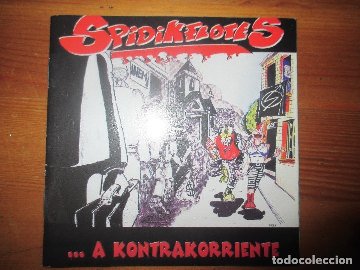 CD de M&uacute;sica: SPIDIKELOTES ...A CONTRACORRIENTE WC RECORDS 1999