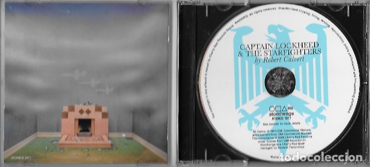 CDs de m&uacute;sica: ROBERT CALVERT: CAPTAIN LOCKHEED AND THE STARFIGHTERS. ACLAMADA MINI &Oacute;PERA DE ROCK PROGRESIVO - Foto 2