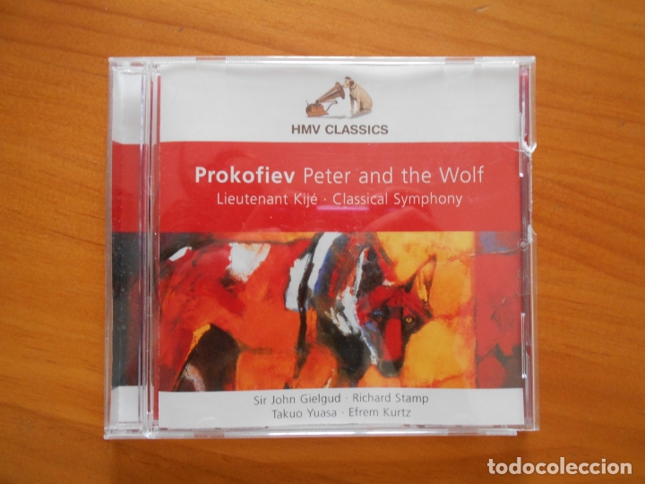 CDs de m&uacute;sica: CD PROKOFIEV - PETER AND THE WOLF (8E) - Foto 1