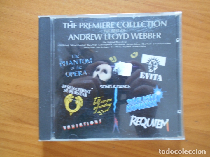 CDs de m&uacute;sica: CD THE PREMIERE COLLECTION - ANDREW LLOYD WEBBER (7U) - Foto 1
