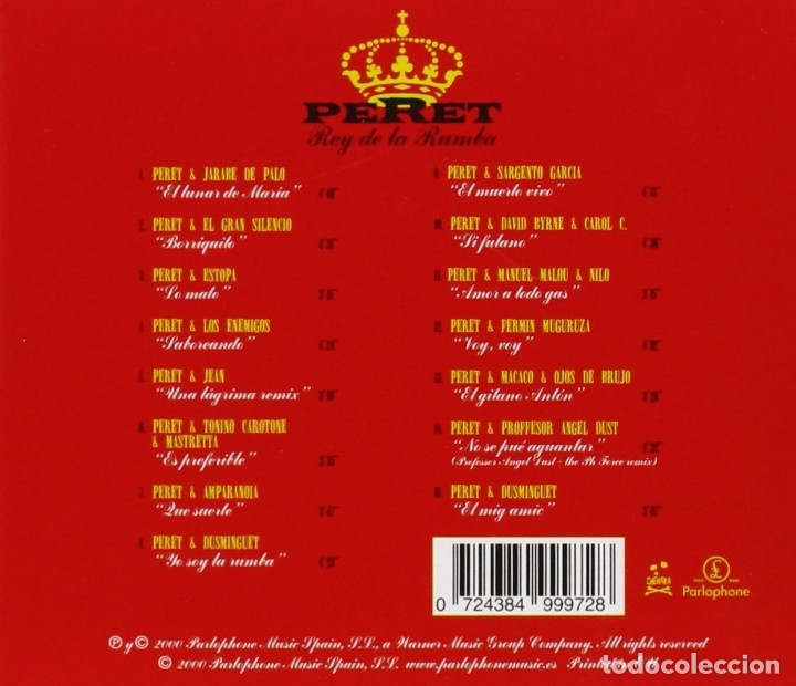 CDs de m&uacute;sica: Peret - Rey de la Rumba - CD - Foto 2