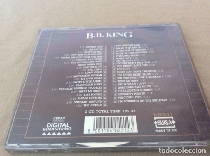 CDs de m&uacute;sica: B.B. KING. GOLD COLLECTION. 2CDs. - Foto 2