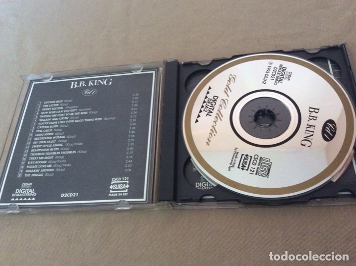 CDs de m&uacute;sica: B.B. KING. GOLD COLLECTION. 2CDs. - Foto 3