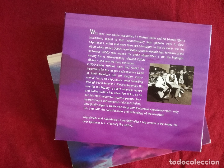 CDs de m&uacute;sica: CUSCO, APURIMAC II - Foto 5
