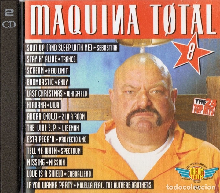 CDs de m&uacute;sica: M&Aacute;QUINA TOTAL 8 ( 2 CD) - Foto 1