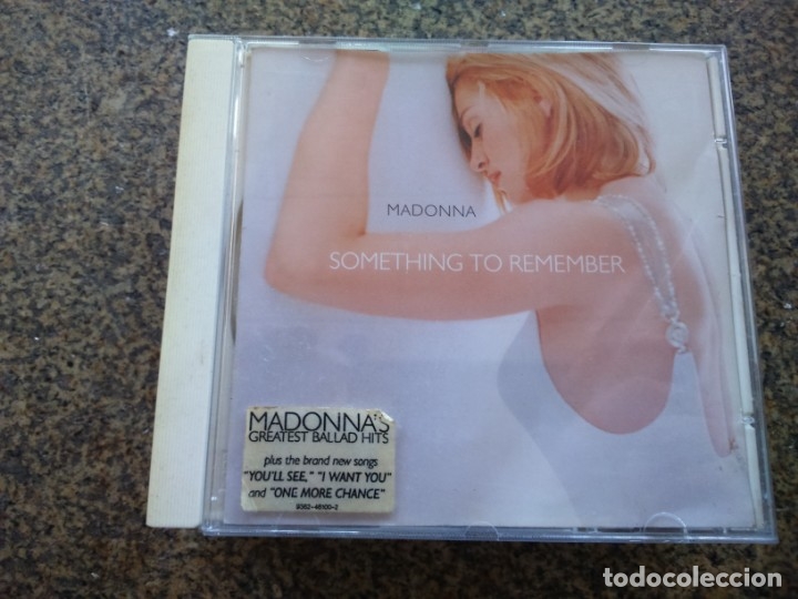 CDs de m&uacute;sica: CD -- MADONNA -- SOMETHING TO REMEMBER -- 14 TEMAS -- - Foto 1