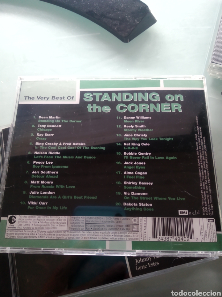 CDs de m&uacute;sica: Standing on the corner - 20 Coolest classics - Foto 2