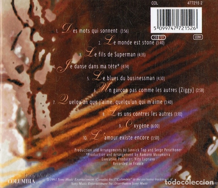 CDs de m&uacute;sica: CELINE DION  DION CHENTE PLAMONDON - Foto 2