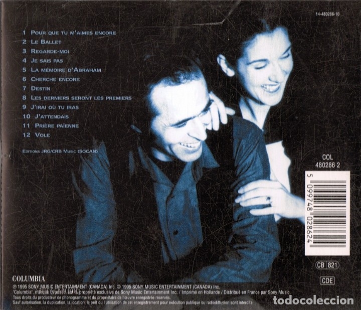 CDs de m&uacute;sica: CELINE DION D&acute;EUX - Foto 2