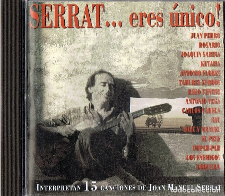 CDs de m&uacute;sica: SERRAT... ERES &Uacute;NICO! - Foto 1