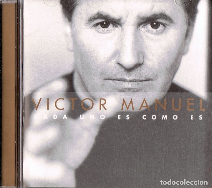 CDs de m&uacute;sica: VICTOR MANUEL CADA UNO ES COMO ES - Foto 1