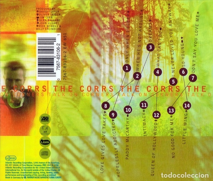 CDs de m&uacute;sica: THE CORRS TALK ON CORNERS - Foto 2