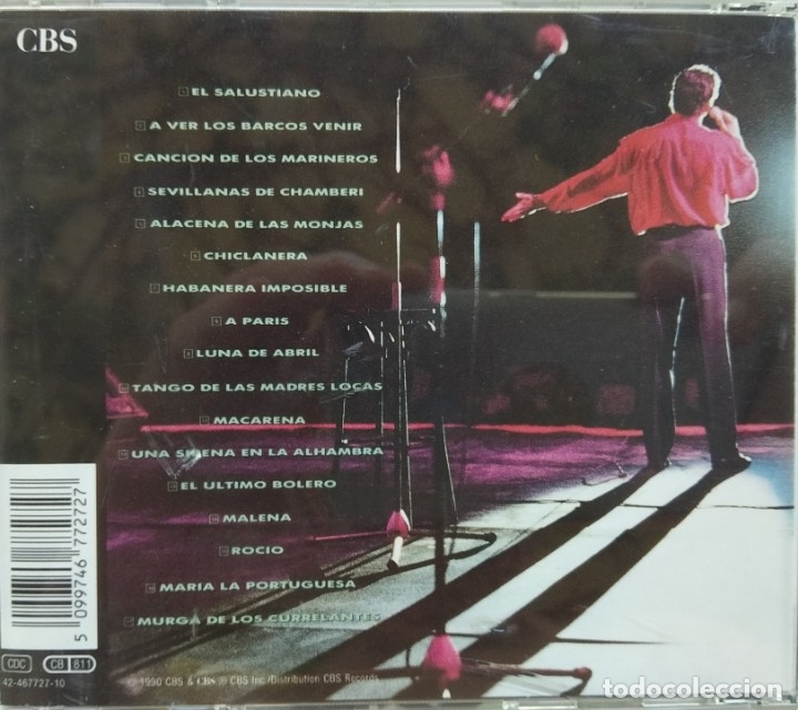 CDs de m&uacute;sica: &bull;	Miireille Mathieu Embrujo / CD Ariola 1989 - Foto 2