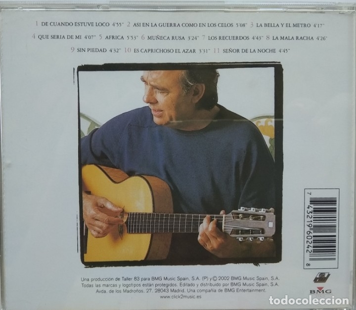 CDs de m&uacute;sica: Serrat Versos en la boca / CD BMG 2002 - Foto 2