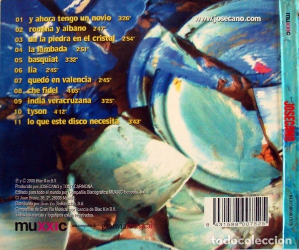 CDs de m&uacute;sica: Jos&eacute; Cano - Josecano - CD Digipack - Foto 2