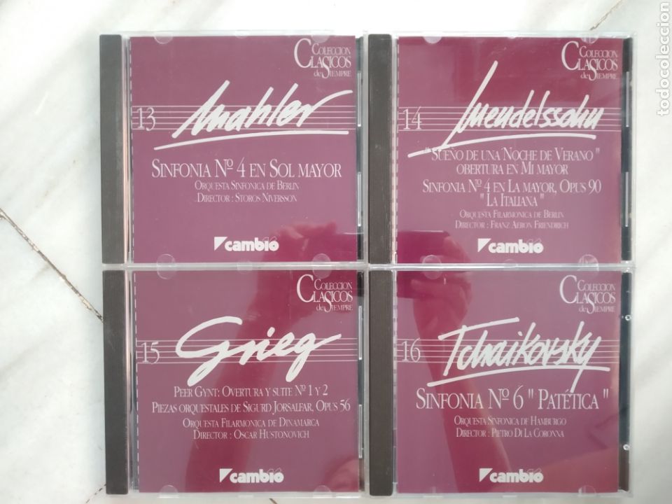 CDs de m&uacute;sica: CL&Aacute;SICOS DE SIEMPRE. CDS DEL 9 AL 16. - Foto 2