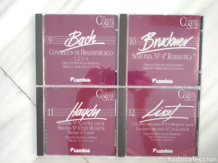 CDs de m&uacute;sica: CL&Aacute;SICOS DE SIEMPRE. CDS DEL 9 AL 16. - Foto 1