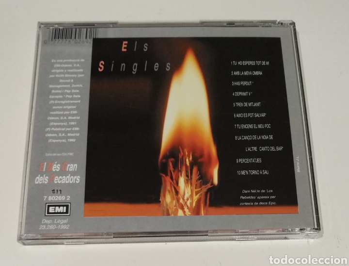 CDs de m&uacute;sica: SAU / CD / ELS SINGLES - Foto 2