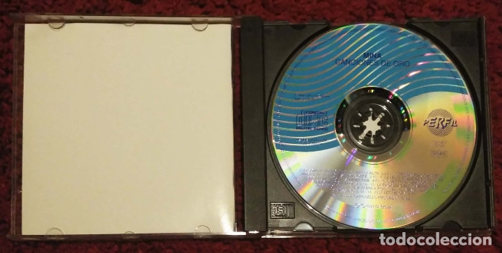 CDs de m&uacute;sica: MINA (CANCIONES DE ORO) CD 1991 - Foto 3