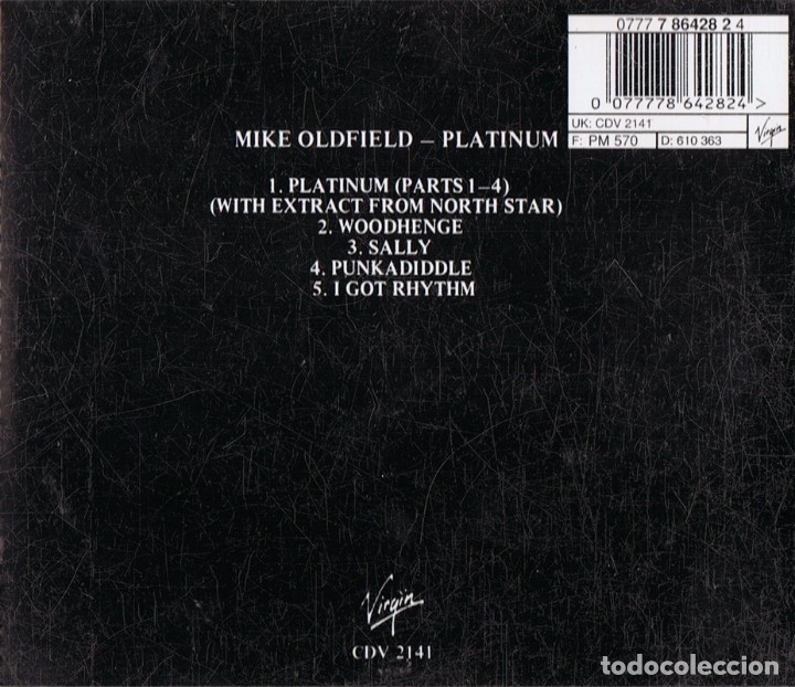 CDs de m&uacute;sica: MIKE OLFIELD PLATINUM - Foto 2