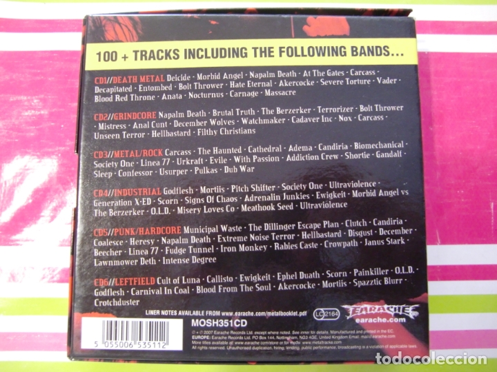 CDs de m&uacute;sica: Various - Metal (A Headbangers Companion) (6xCD, Comp + Box) - Foto 2