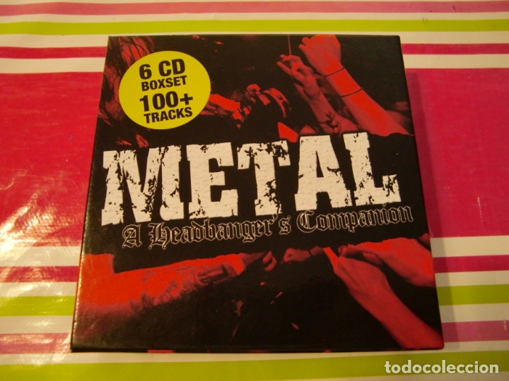 CDs de m&uacute;sica: Various - Metal (A Headbangers Companion) (6xCD, Comp + Box) - Foto 1