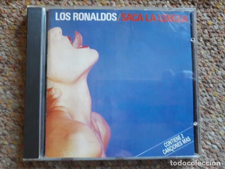 CDs de m&uacute;sica: Los Ronaldos , Saca la Lengua   CD 1988 , 1a edici&oacute;n ref:  CD7913592 sin codigo barras , impecable - Foto 1