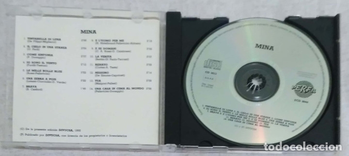 CDs de m&uacute;sica: MINA (MINA) CD 1992 - Foto 3
