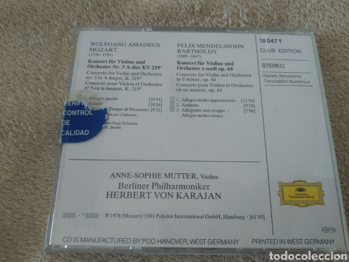 CDs de m&uacute;sica: CD MOZART - Foto 2