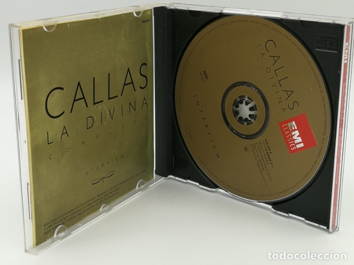 CDs de m&uacute;sica: CD Opera Maria Callas - La Divina Complete 1 CD - Foto 2